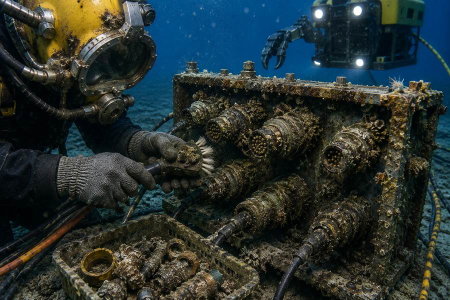 水中機器のメンテナンス