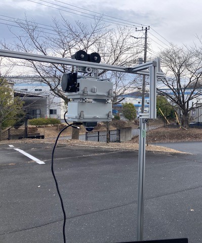 MID360搭載レールロボ