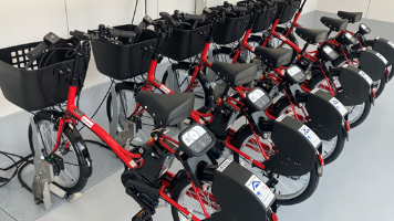 電動アシスト自転車実証