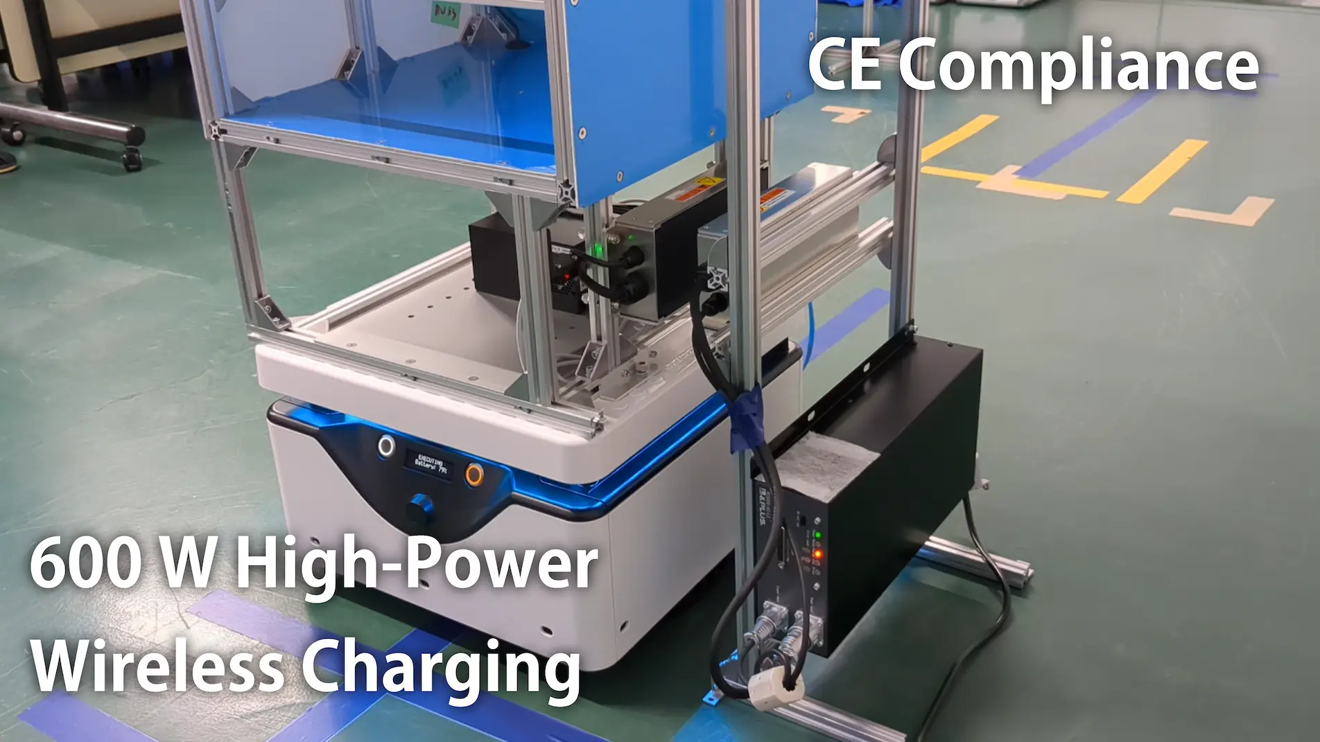 Solving Challenges in Equipment for European Export: CE-Compliant Model Added to the “RCS Series” Wireless Power Supply System for Conveying Equipment
