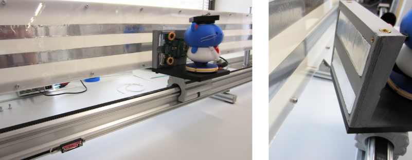 電界結合リニアデモ機