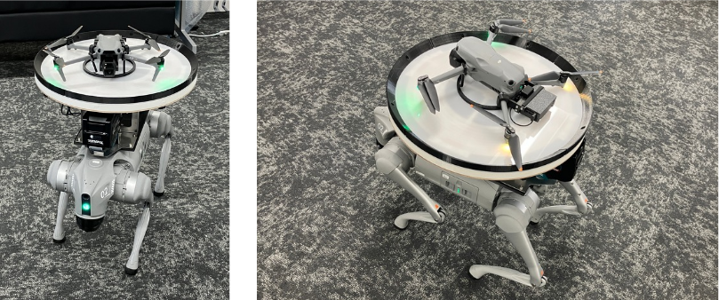犬型ドローンロボ