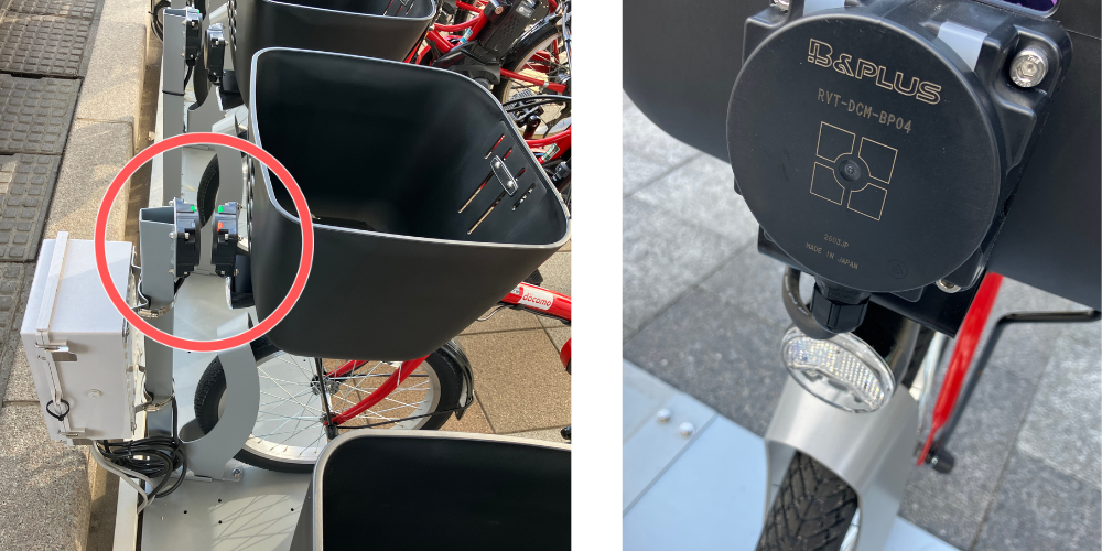 ワイヤレス充電付きシェアサイクル ワイヤレス充電付きシェアサイクル