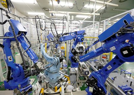 自動化設備や産業用ロボットの導入が加速