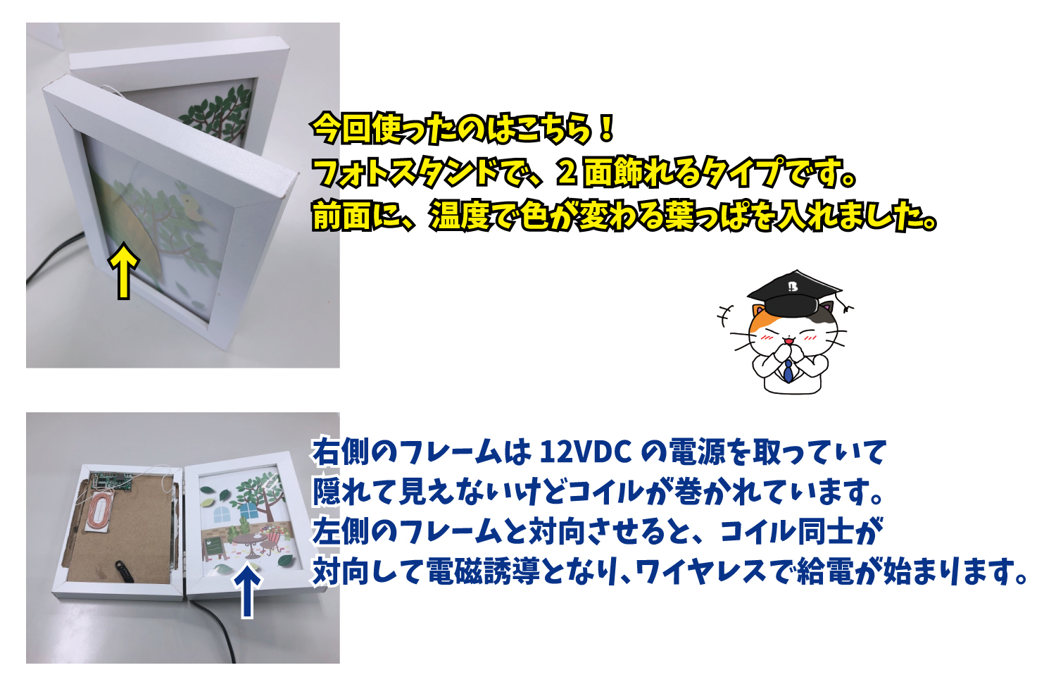 透明ヒーターへのワイヤレス給電