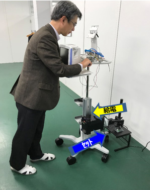 ユニットセットの様子