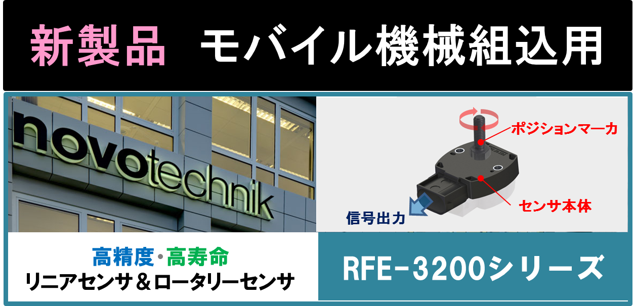 【連載企画】第9回＜RFEｰ3200製品紹介＞ リニアスケール・角度センサのnovotechnik社を国内正規代理店　B&PLUS営業Nが本音で紹介します！