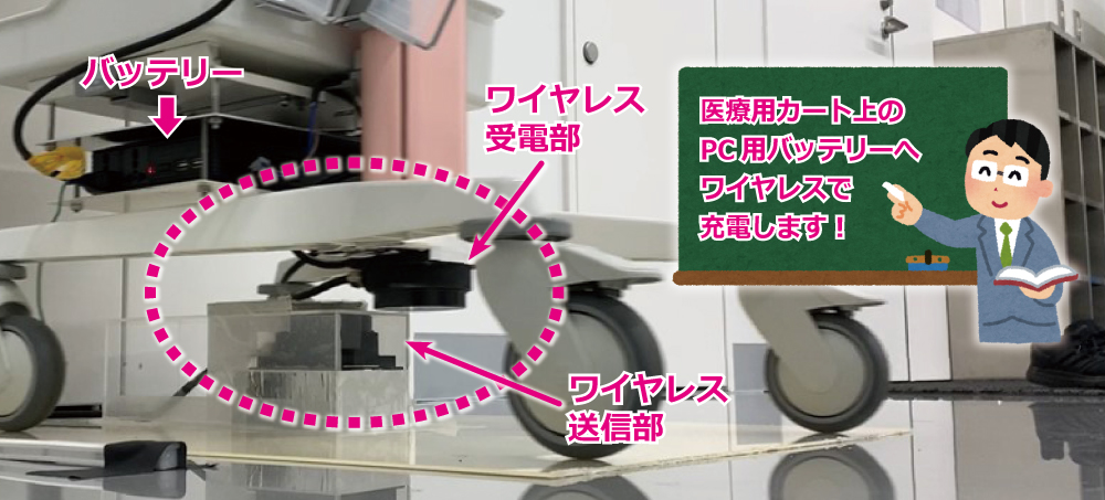 【導入事例】岩崎電気(株)様の医療用カートへスタートアップ試作が採用されました