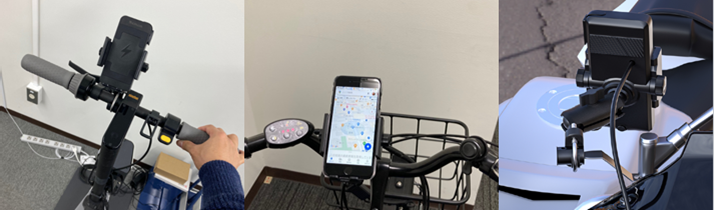 アシスト自転車　バッテリー2個　携帯ホルダー付き dhacorp_lk20091-92
